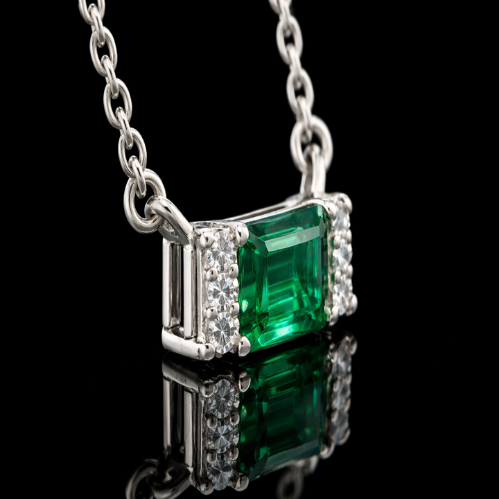 The "Verdant Horizon" 925 Sterling Silver Pendent