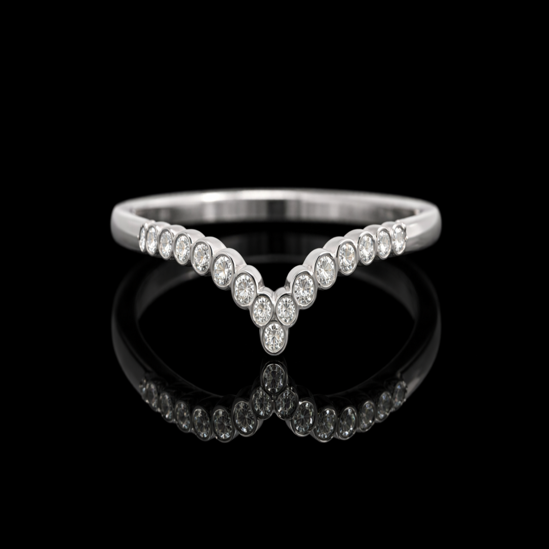 Silver Solid Shine Vanki Ring Made With Pure 925 Silver