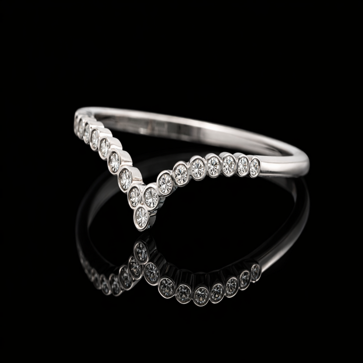 Silver Solid Shine Vanki Ring Made With Pure 925 Silver